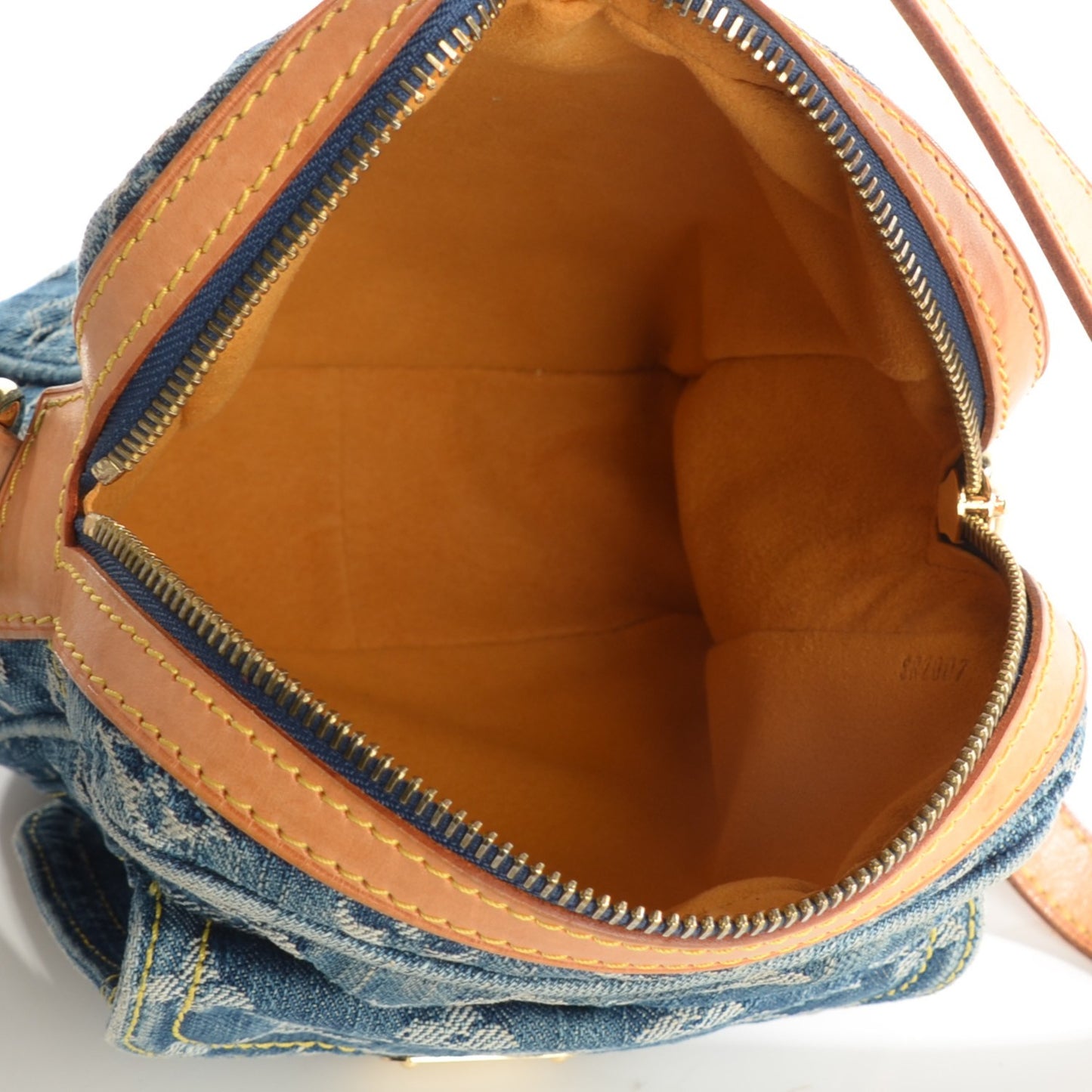 Denim Camera Bag Blue