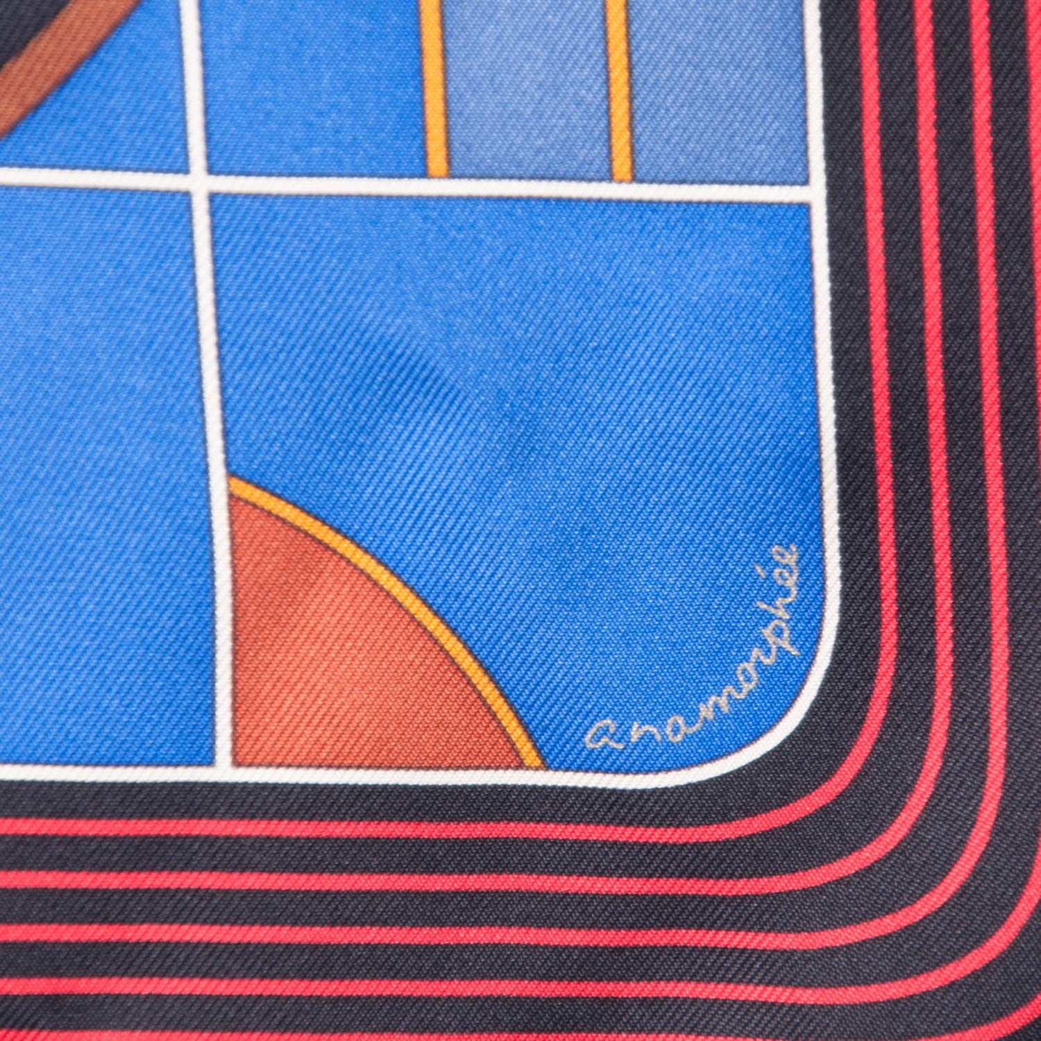 Hermes Silk Sport Pocket Square Scarf 4 of 6