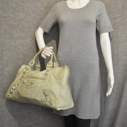 Balenciaga Agneau Giant Work Granny Green 2 of 11