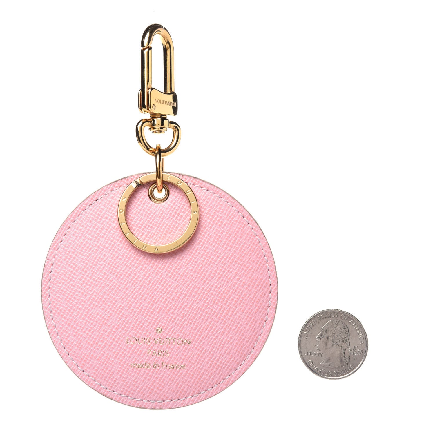 Louis Vuitton Damier Azur 2018 Christmas Animation Bag Charm Key Ring 2 of 6