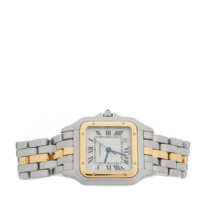 Cartier Stainless Steel 18K Yellow Gold 27mm Panthere Quartz Watch 2 of 5