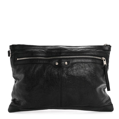 Balenciaga Agneau Arena Classic Hardware Large Clip Black 1 of 9