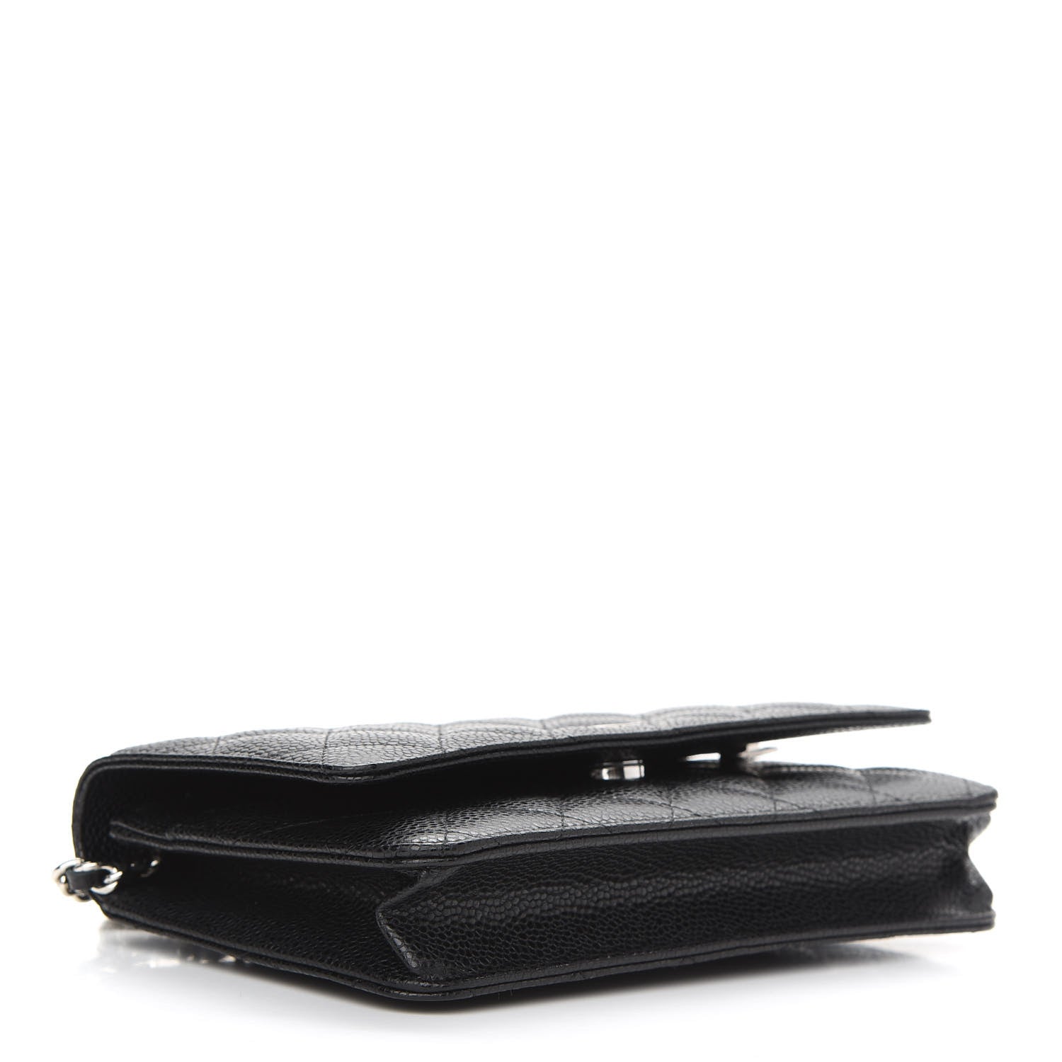 Chanel Caviar Quilted Wallet On Chain WOC Black 4 of 10