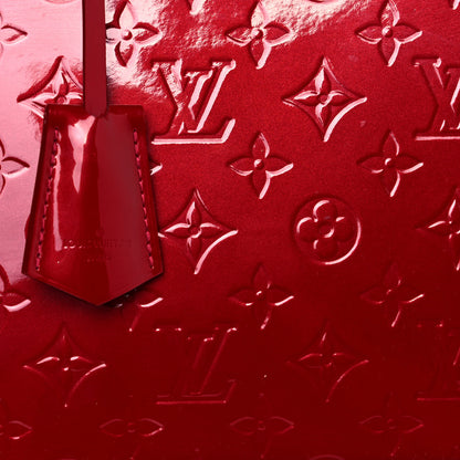 Louis Vuitton Vernis Alma MM Pomme D'Amour 7 of 11