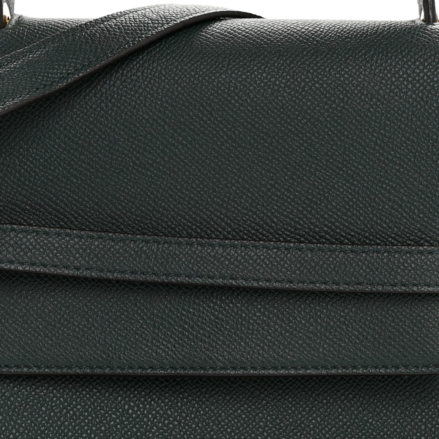 Grained Calfskin Micro Belt Bag Amazone