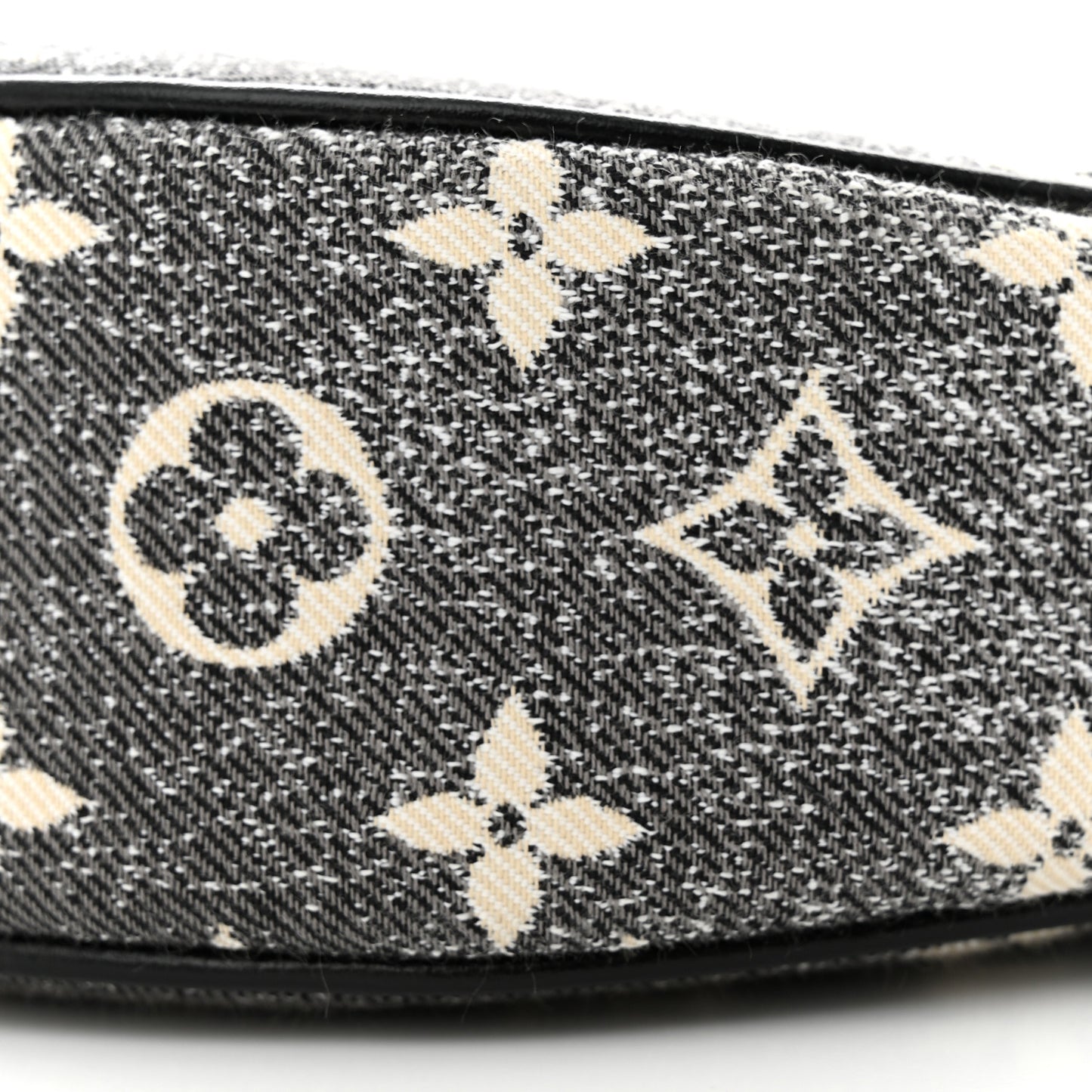 Monogram Jacquard Denim Loop Black