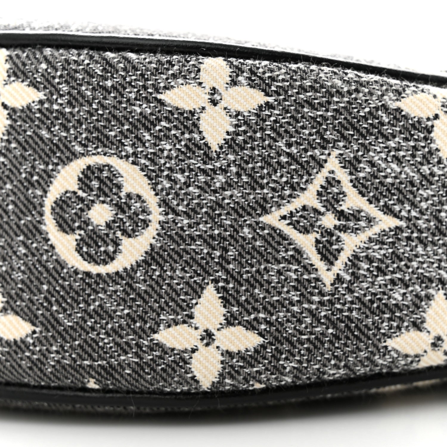 Louis Vuitton Monogram Jacquard Denim Loop Black 9 of 9