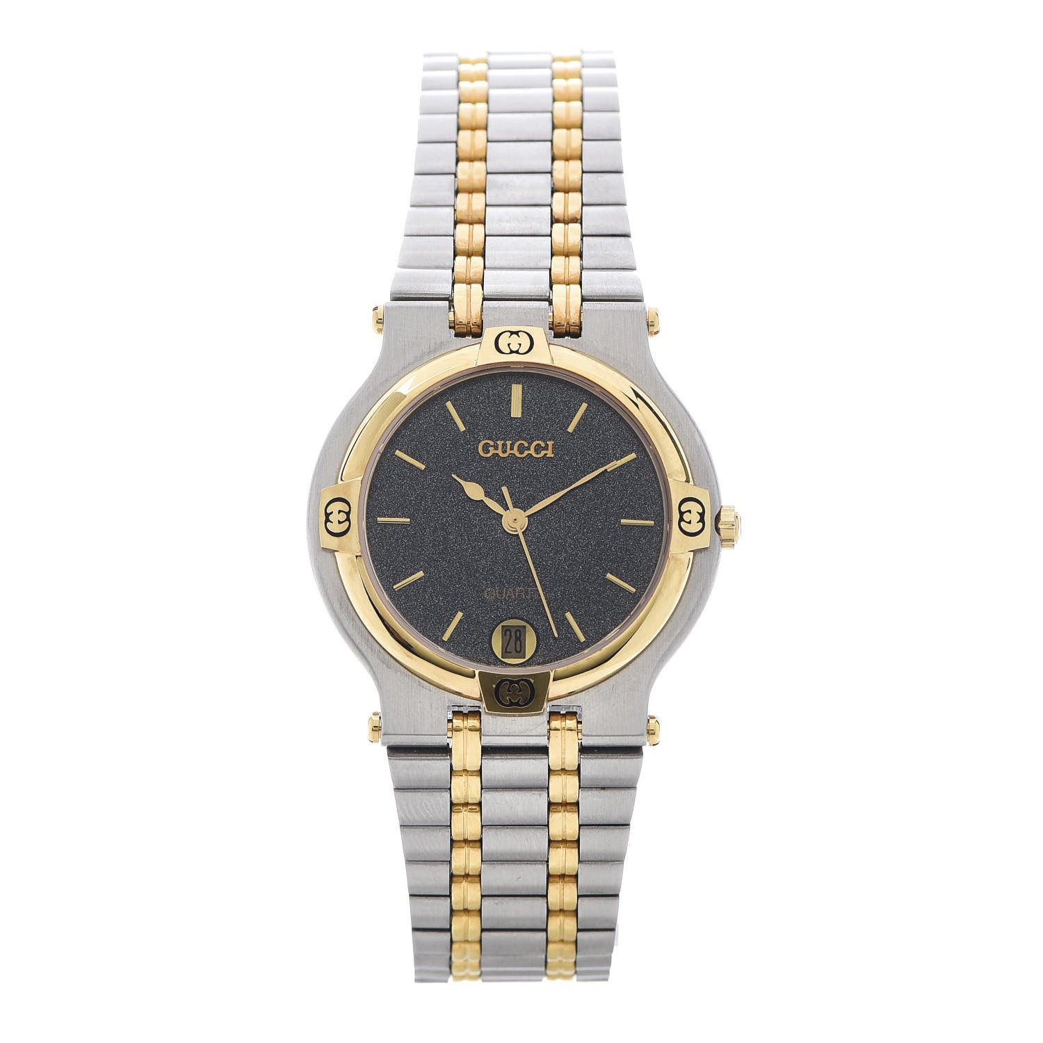 Gucci Stainless Steel 32mm 9000M Quartz Watch Grey 1 of 5