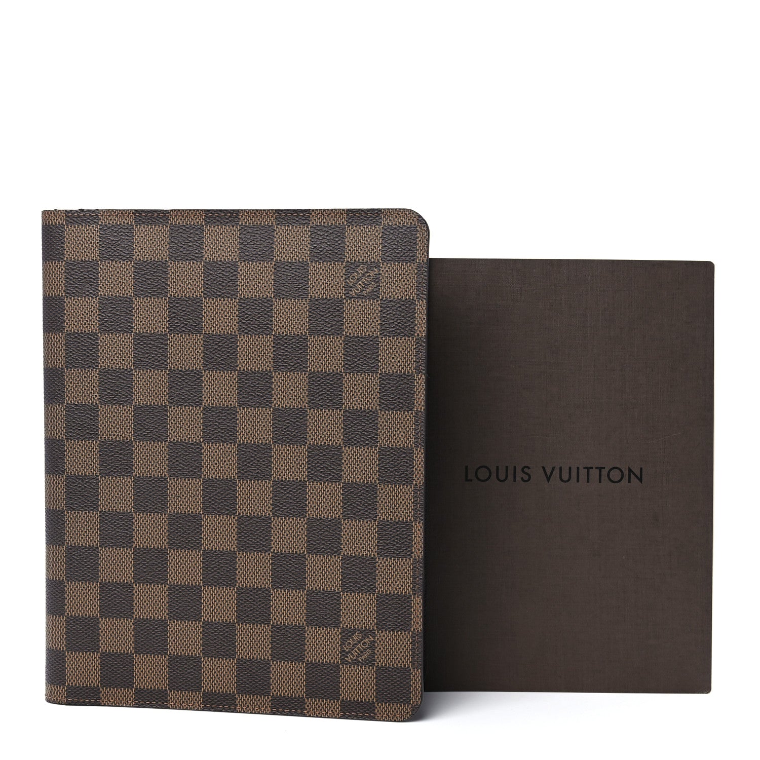 Louis Vuitton Damier Ebene Desk Agenda Cover 14 of 14