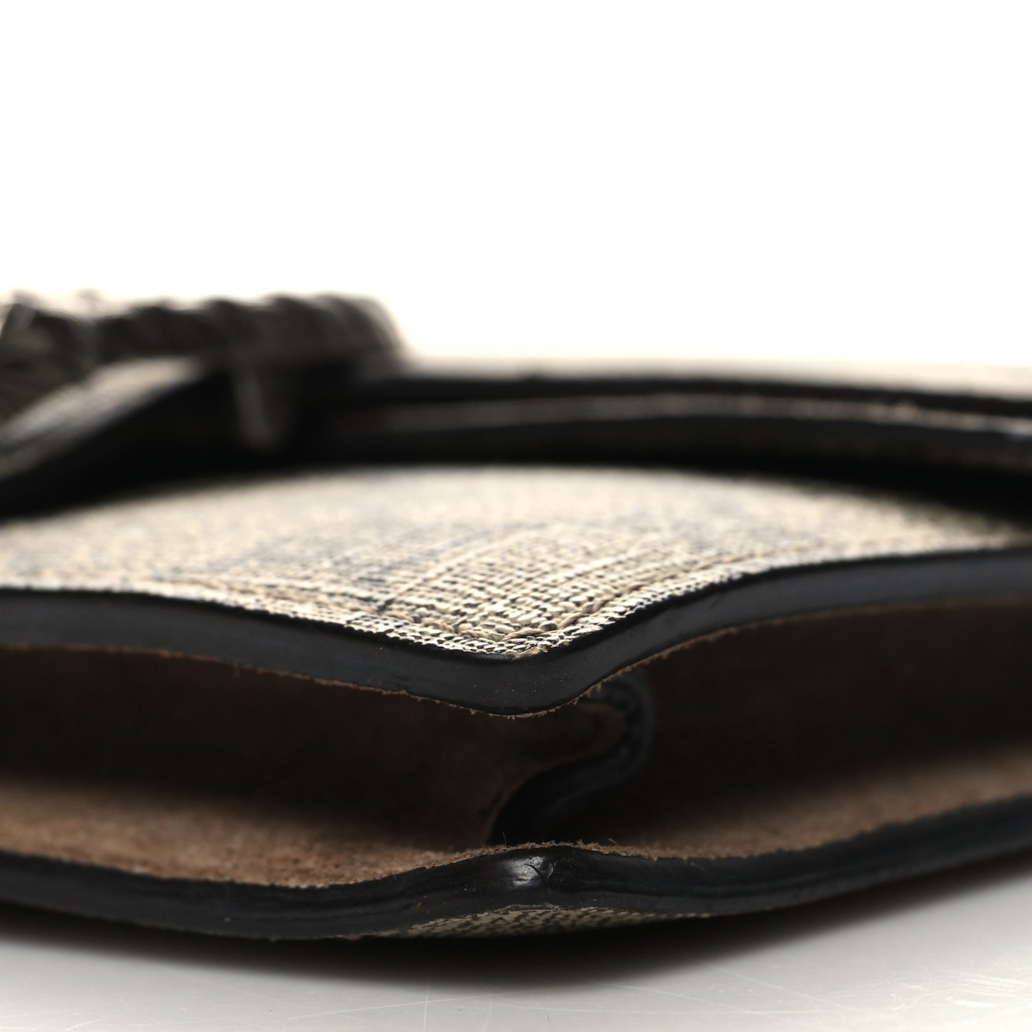 GG Supreme Monogram Super Mini Dionysus Shoulder Bag Taupe
