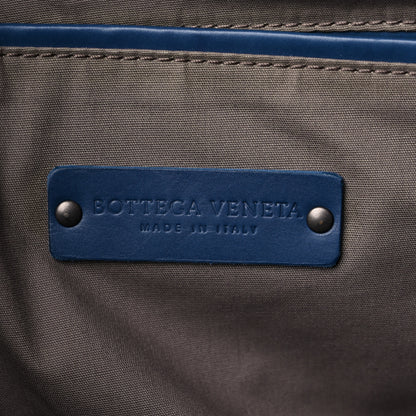 Bottega Veneta Nylon Intrecciato Backpack Blue 6 of 10