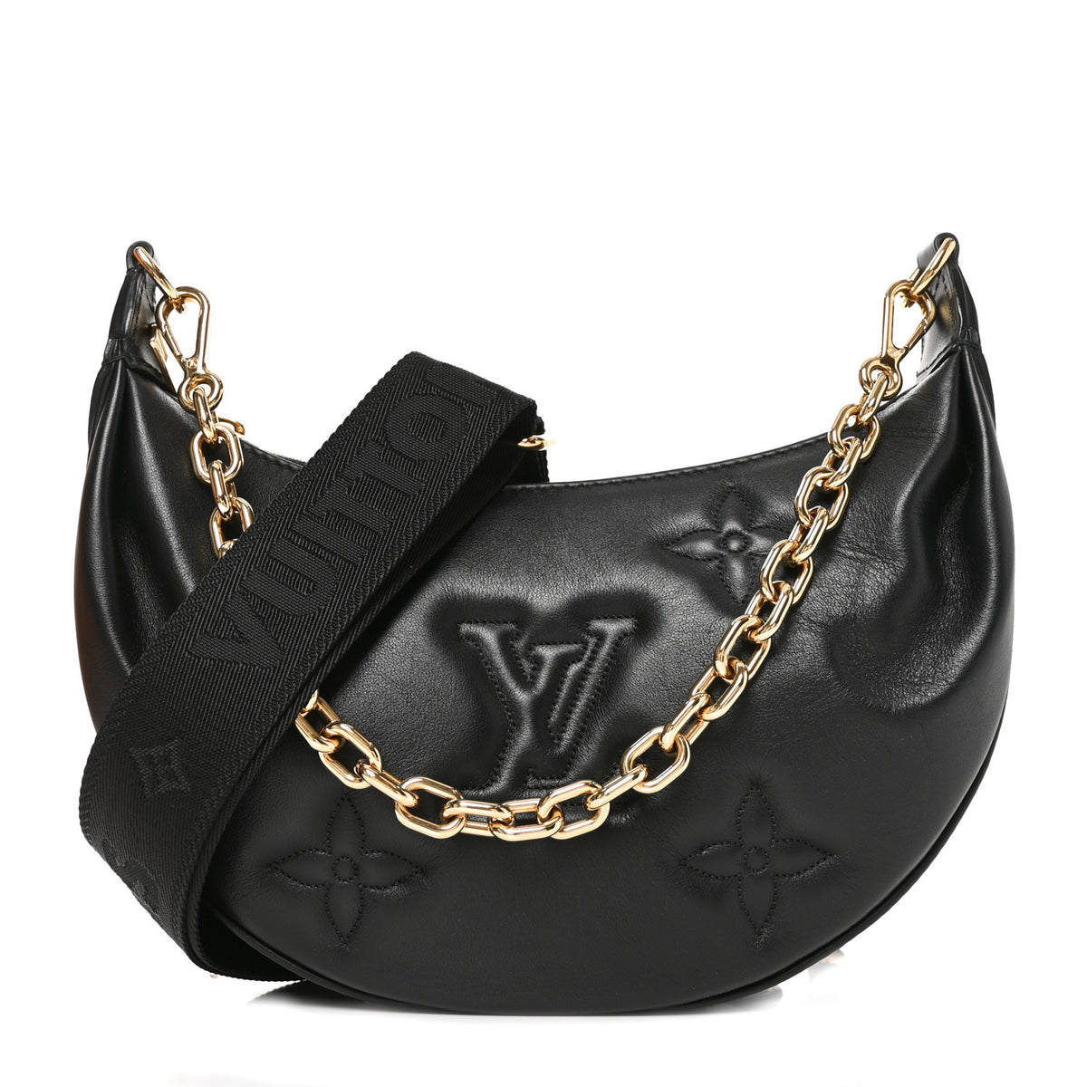 Louis Vuitton Calfskin Bubblegram Over The Moon Black 1 of 10