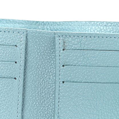 Louis Vuitton Empreinte Monogram Flower Victorine Wallet Azur Frost 11 of 12