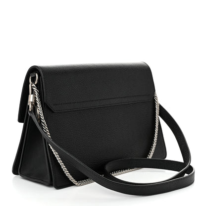 Givenchy Sugar Goatskin Medium GV3 Shoulder Bag Black 3 of 9