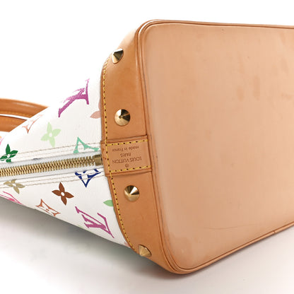 Louis Vuitton Monogram Multicolor Alma White 9 of 11