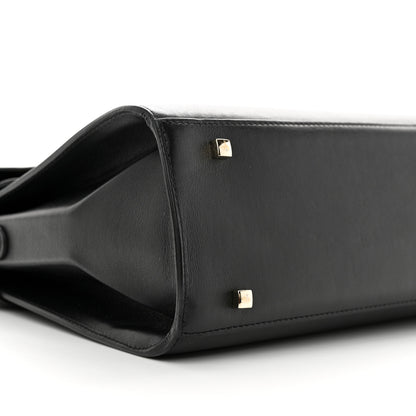 Delvaux Smooth Calfskin GM Tempete Satchel Black 9 of 13