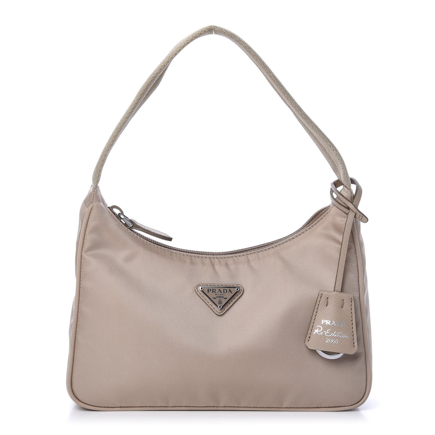 Tessuto Nylon Mini Re-Edition 2000 Bag Cammeo