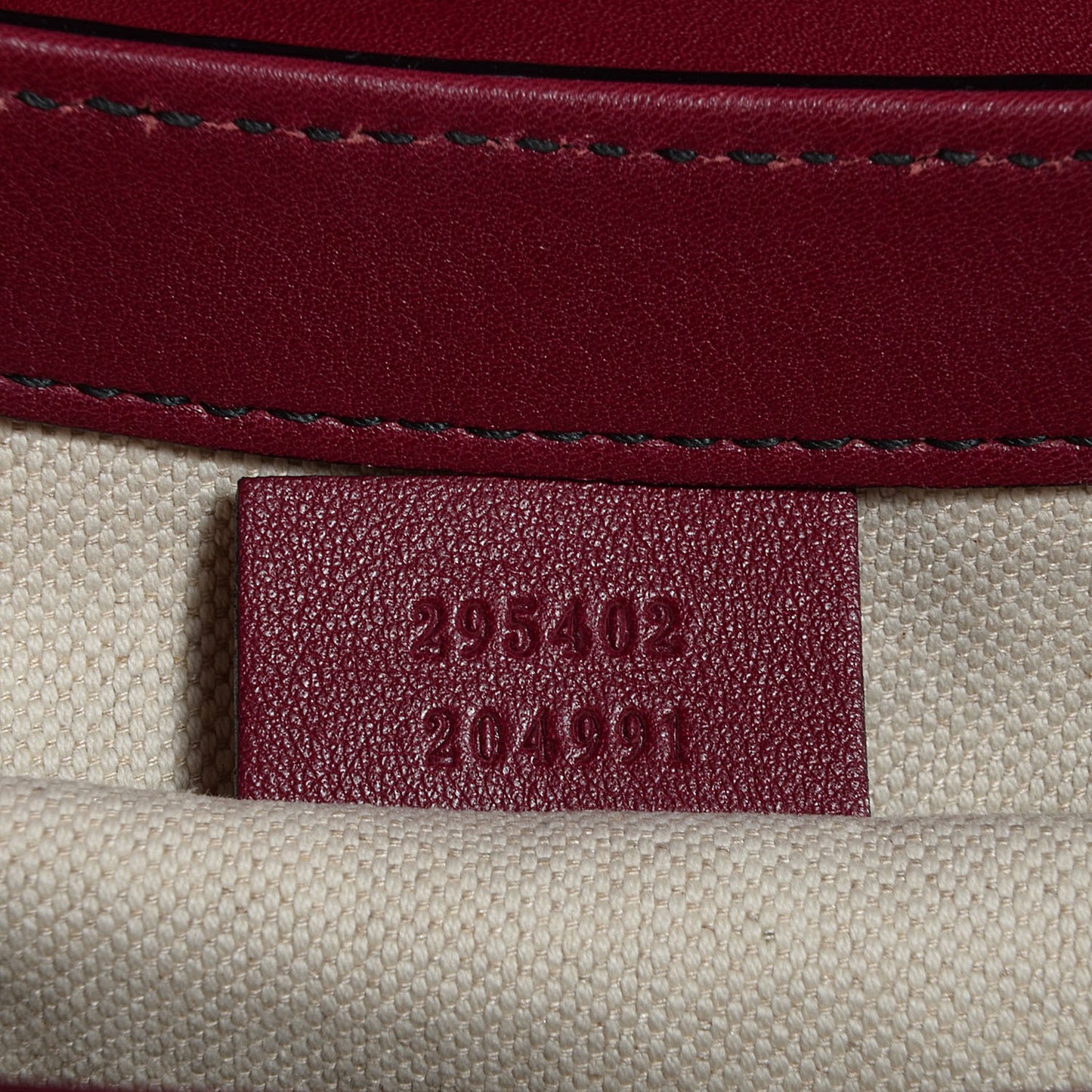 Soft Guccissima Medium Emily Chain Shoulder Bag Classic Ruby