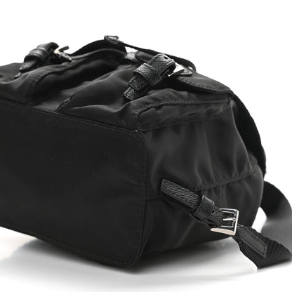 Prada Nylon Vela Mini Crossbody Backpack Black 9 of 10