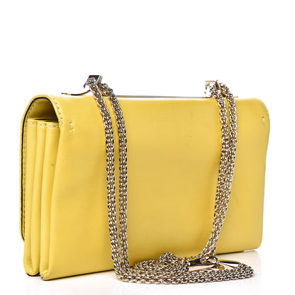 Valentino Garavani Nappa Va Va Voom Shoulder Bag Naples Yellow 2 of 16