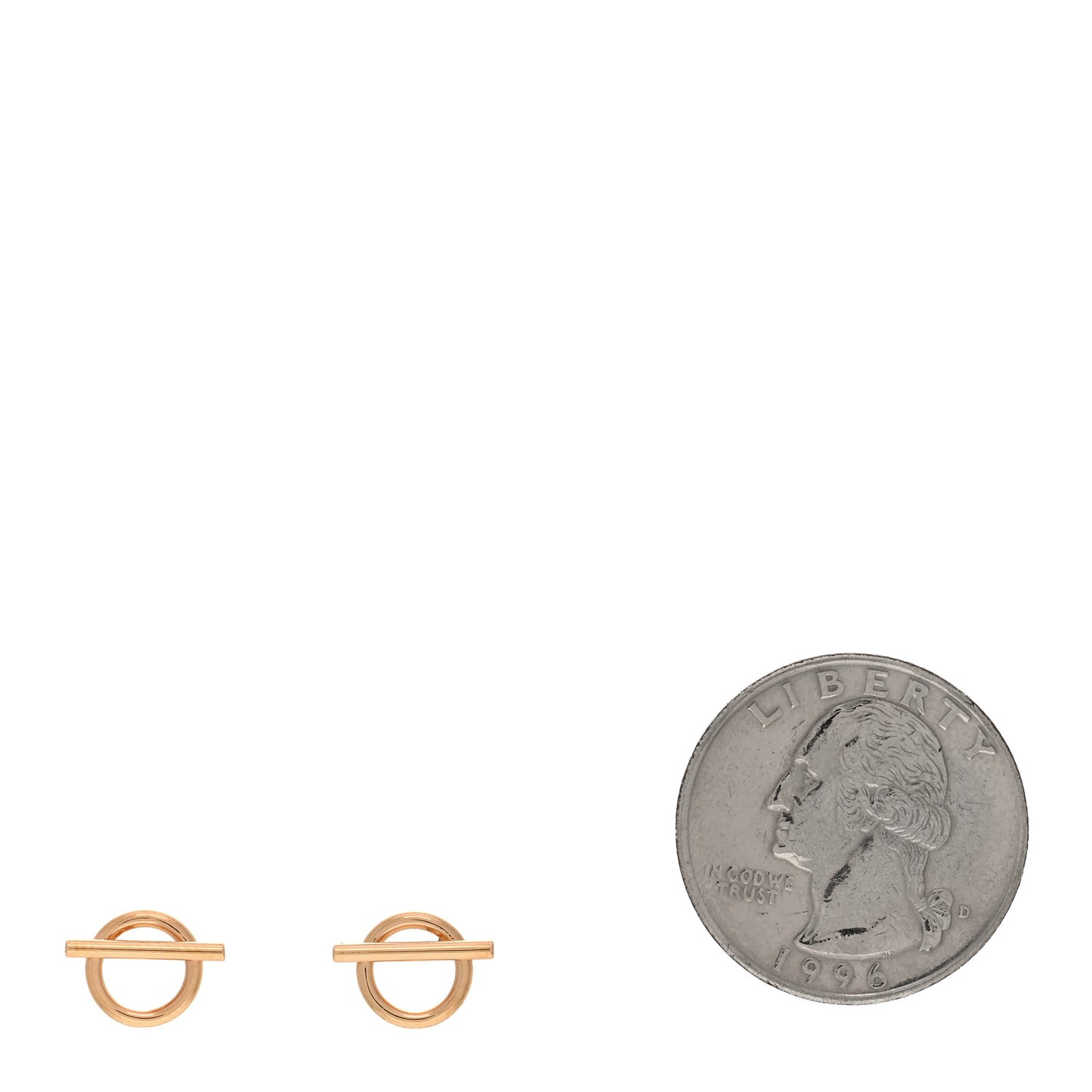 18K Rose Gold PM Echappee Earrings