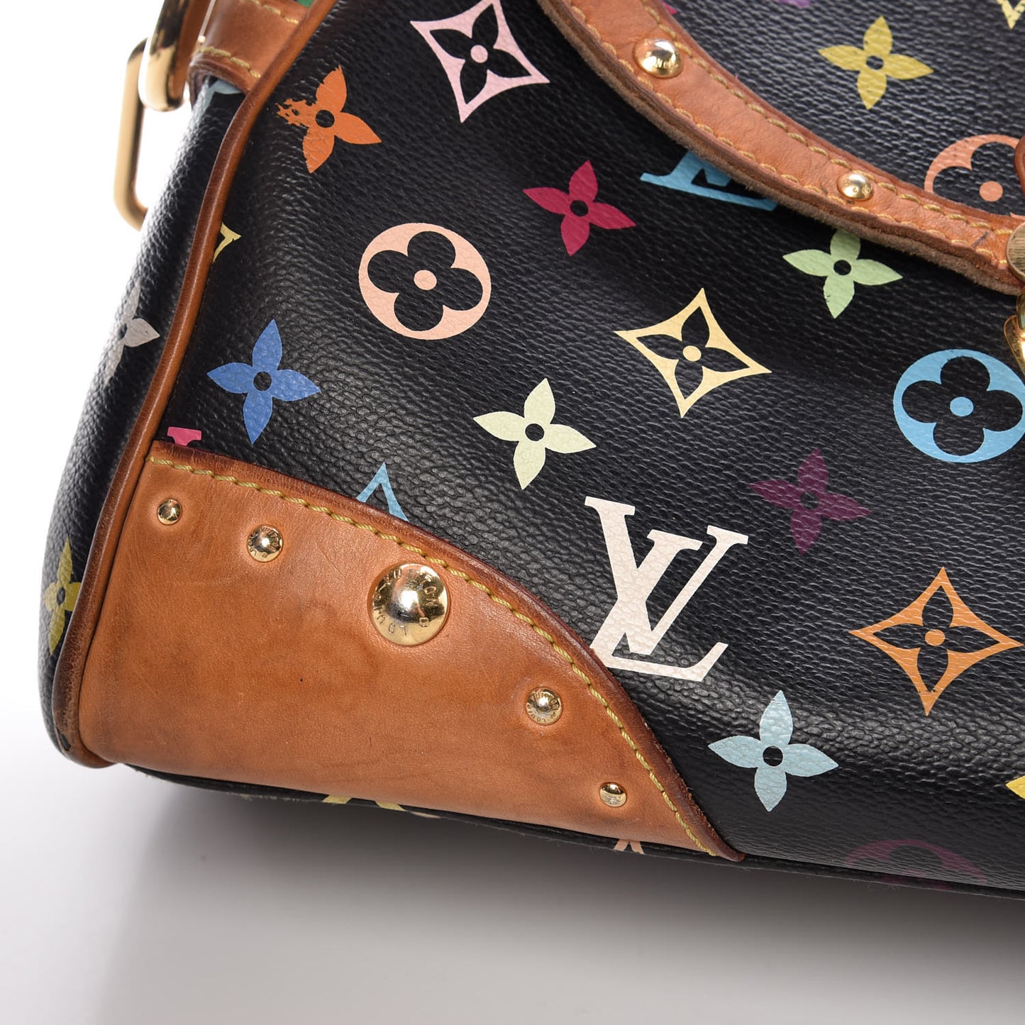 Monogram Multicolor Beverly MM Black