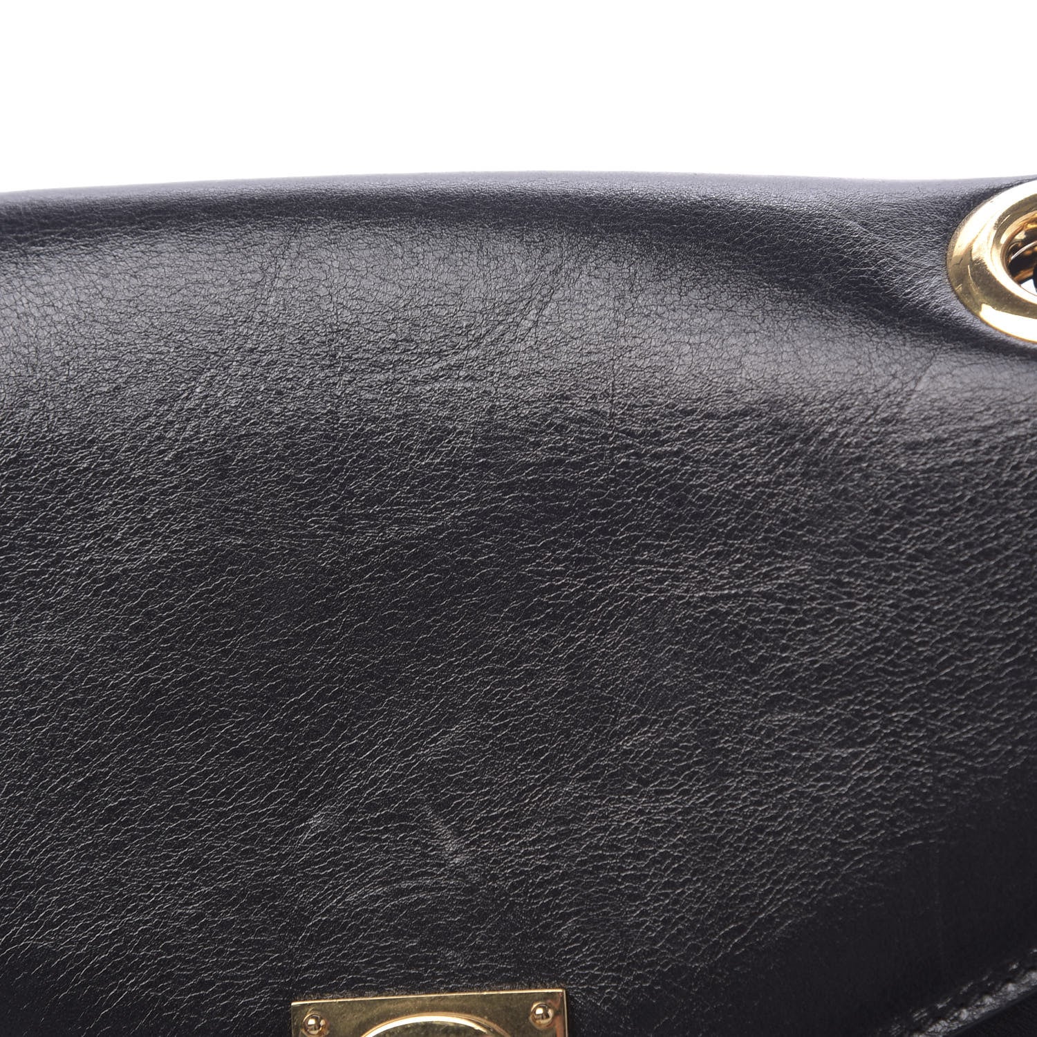 Celine Shiny Calfskin Small C Bag Black 9 of 15
