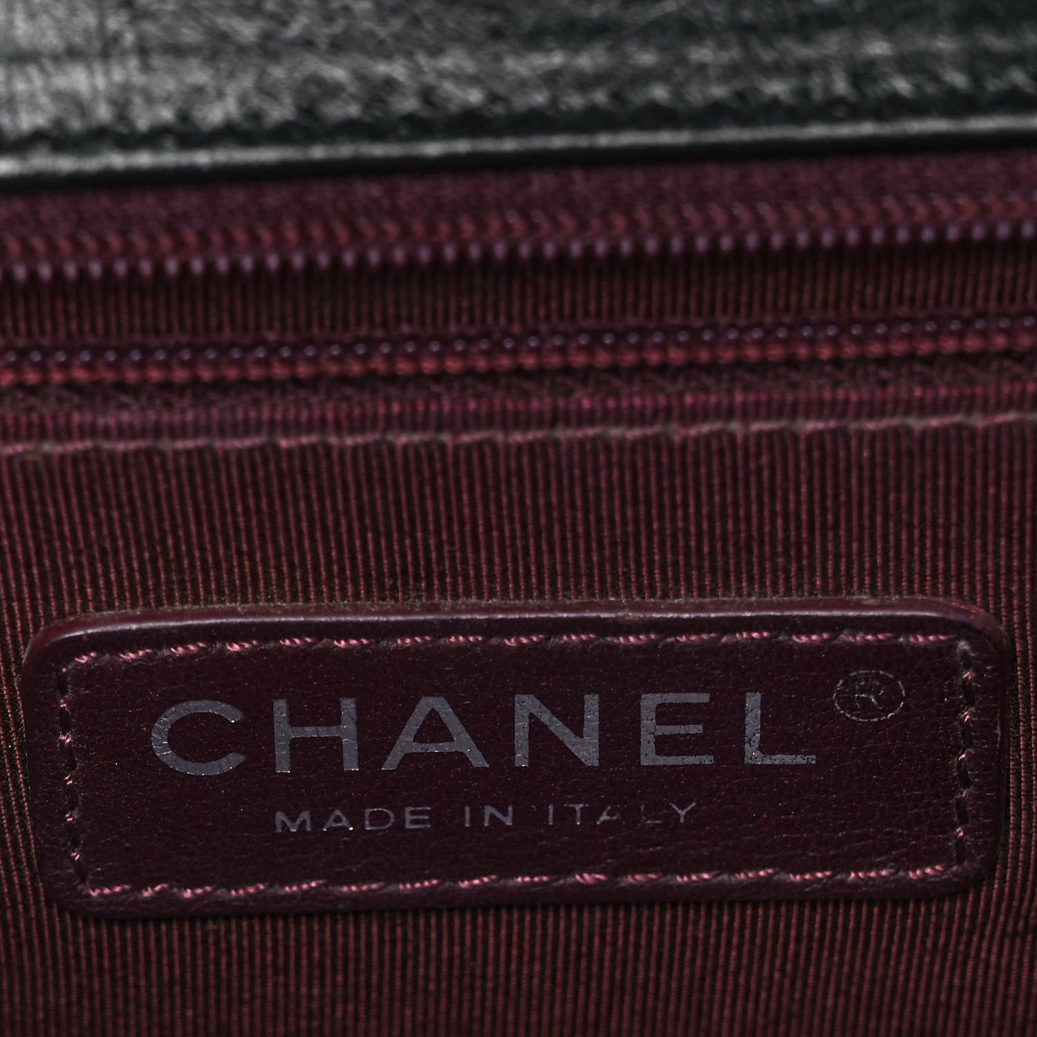 Chanel Glazed Calfskin Quilted New Medium Boy Flap Black 5 of 9