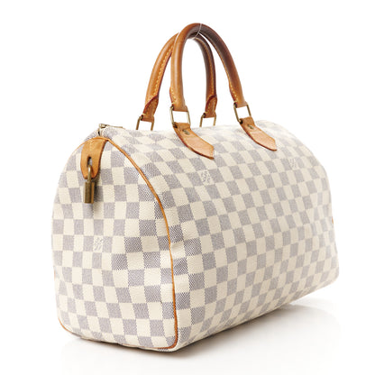 Louis Vuitton Damier Azur Speedy 30 3 of 15