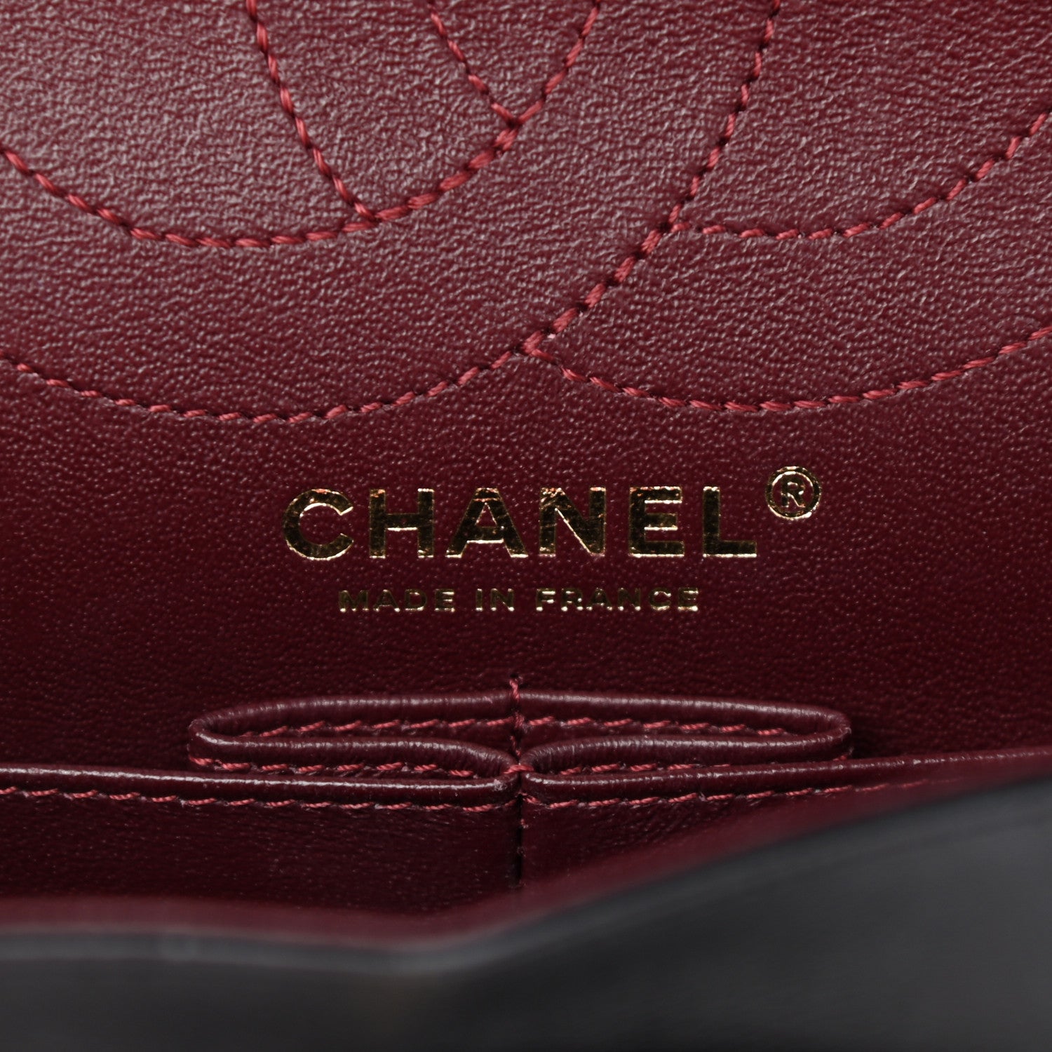 Chanel Sheepskin Chevron Quilted 2.55 Reissue 226 Flap Black 6 of 14