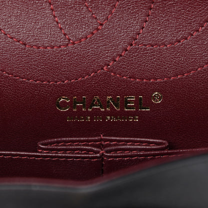 Chanel Sheepskin Chevron Quilted 2.55 Reissue 226 Flap Black 6 of 14