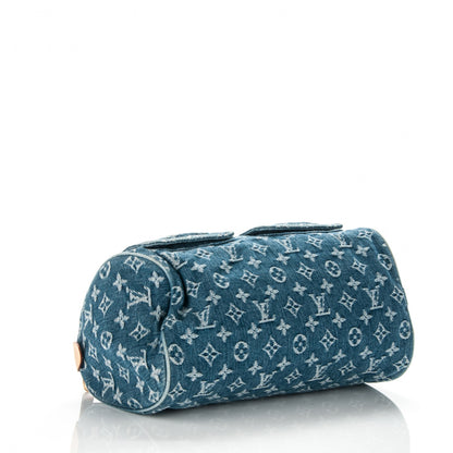Louis Vuitton Monogram Denim Neo Speedy Blue 4 of 7
