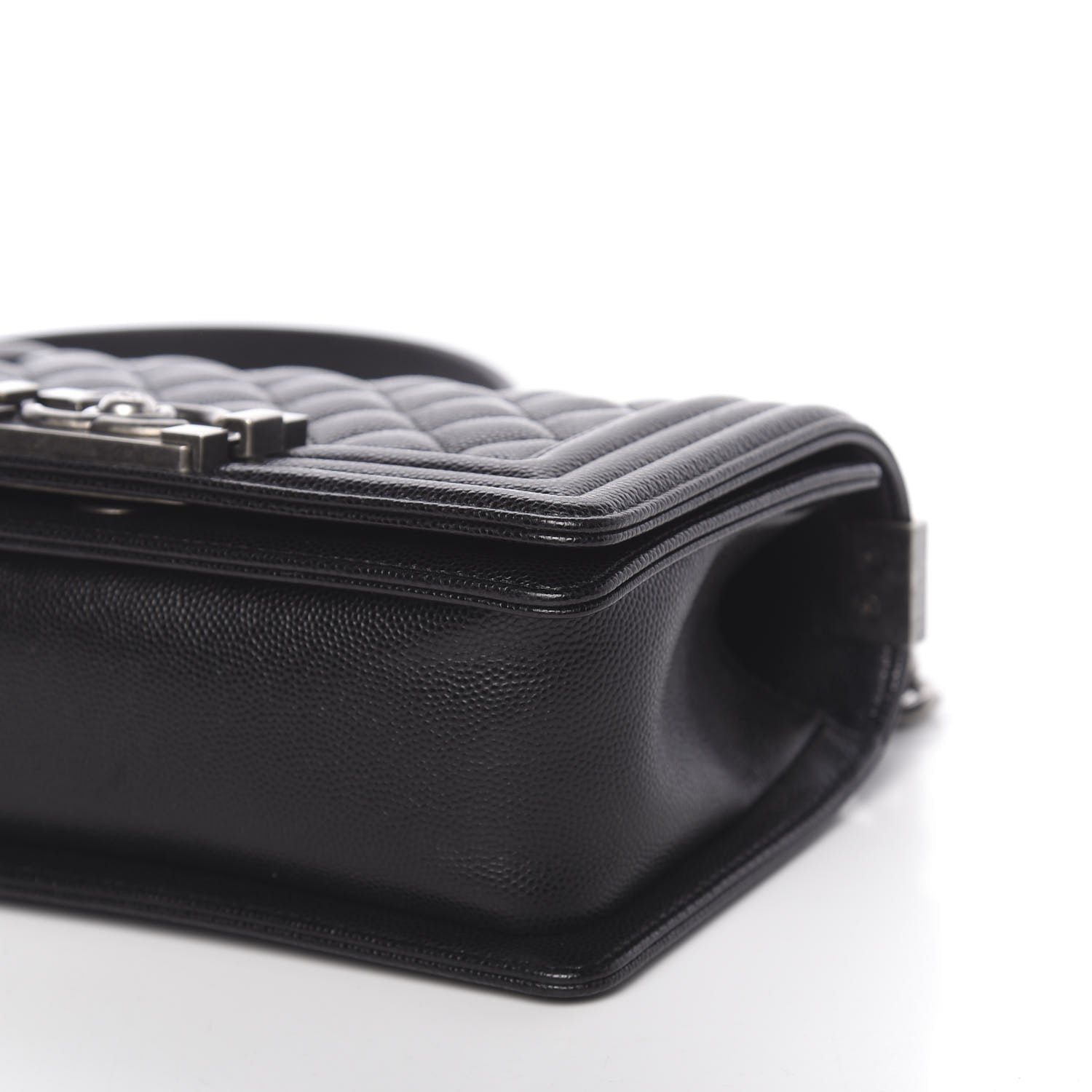 Chanel Caviar Quilted Small Boy Flap Black 10 of 11