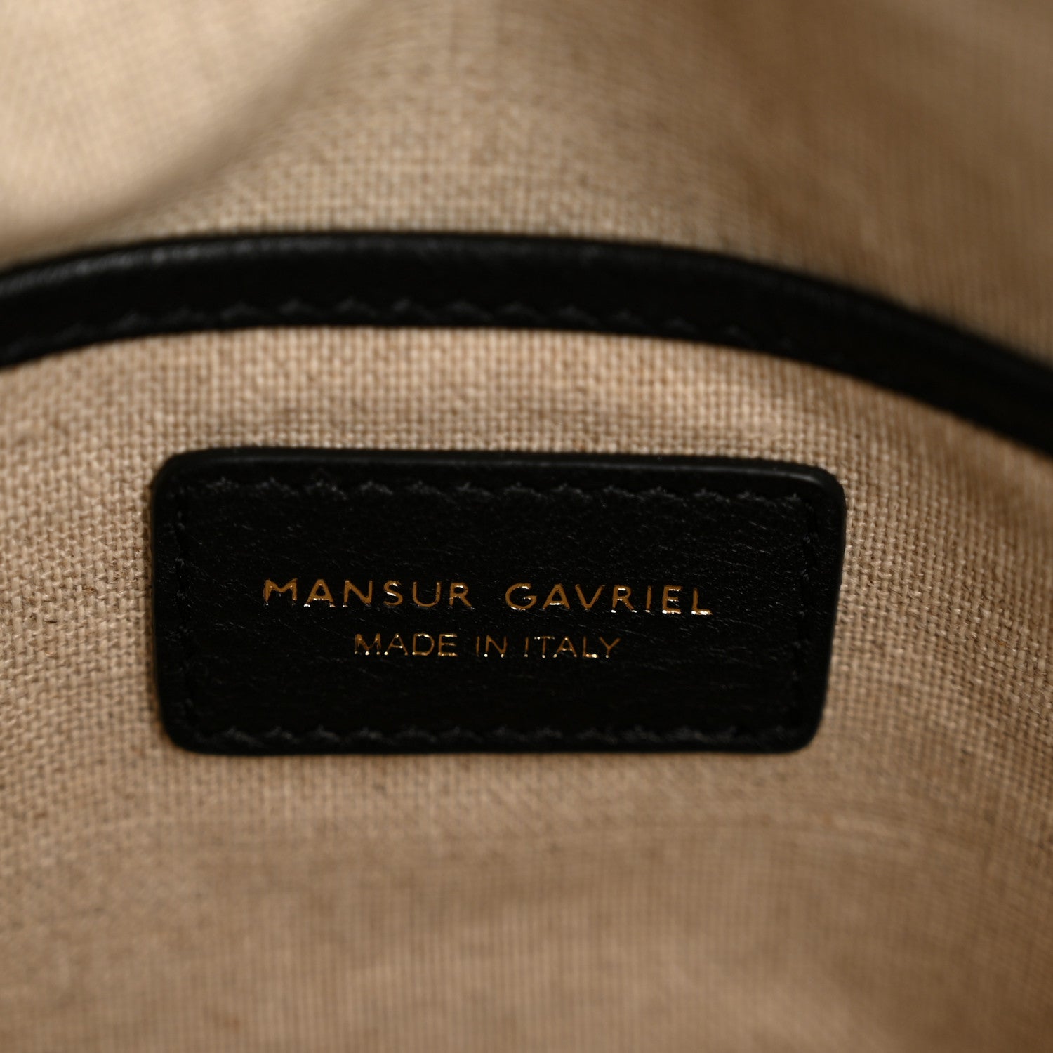 Mansur Gavriel Calfskin Mini Tulipano Bag Black 6 of 12