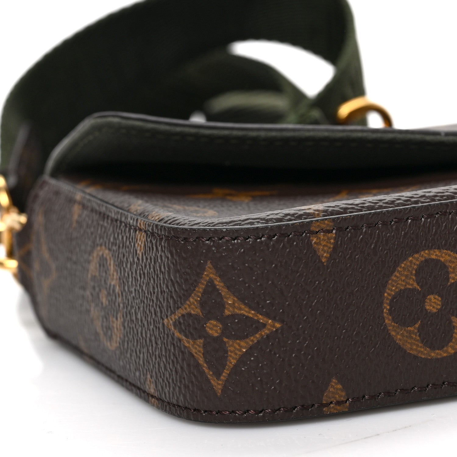 Louis Vuitton Monogram Felicie Strap & Go Kaki 6 of 7