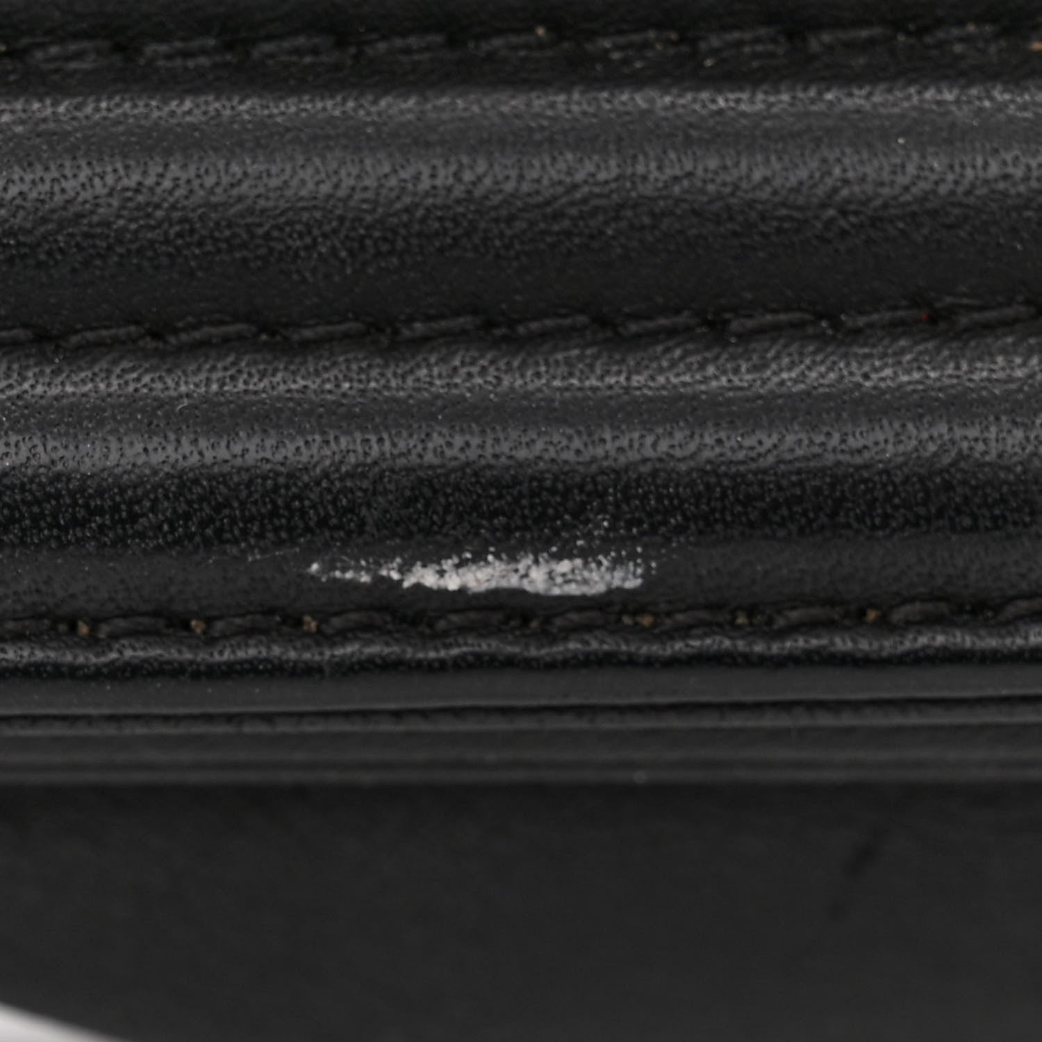 Chanel Calfskin Caviar Suede Chevron New Medium Boy Flap Black 15 of 15