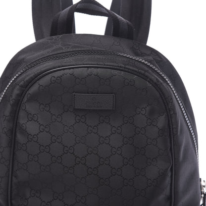 Gucci Nylon Monogram Slim Backpack Black 9 of 9