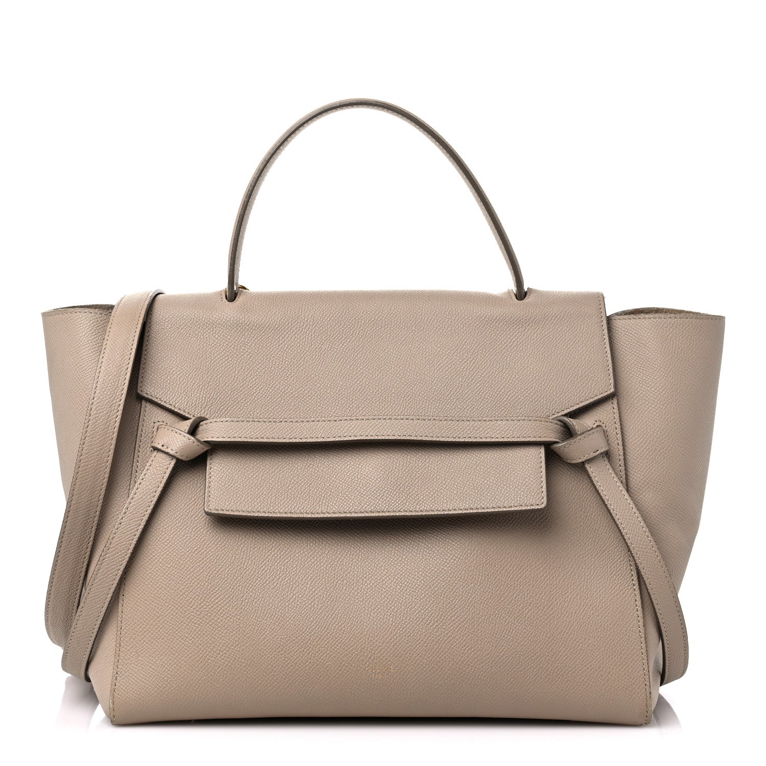 Celine Grained Calfskin Mini Belt Bag Light Taupe 1 of 15