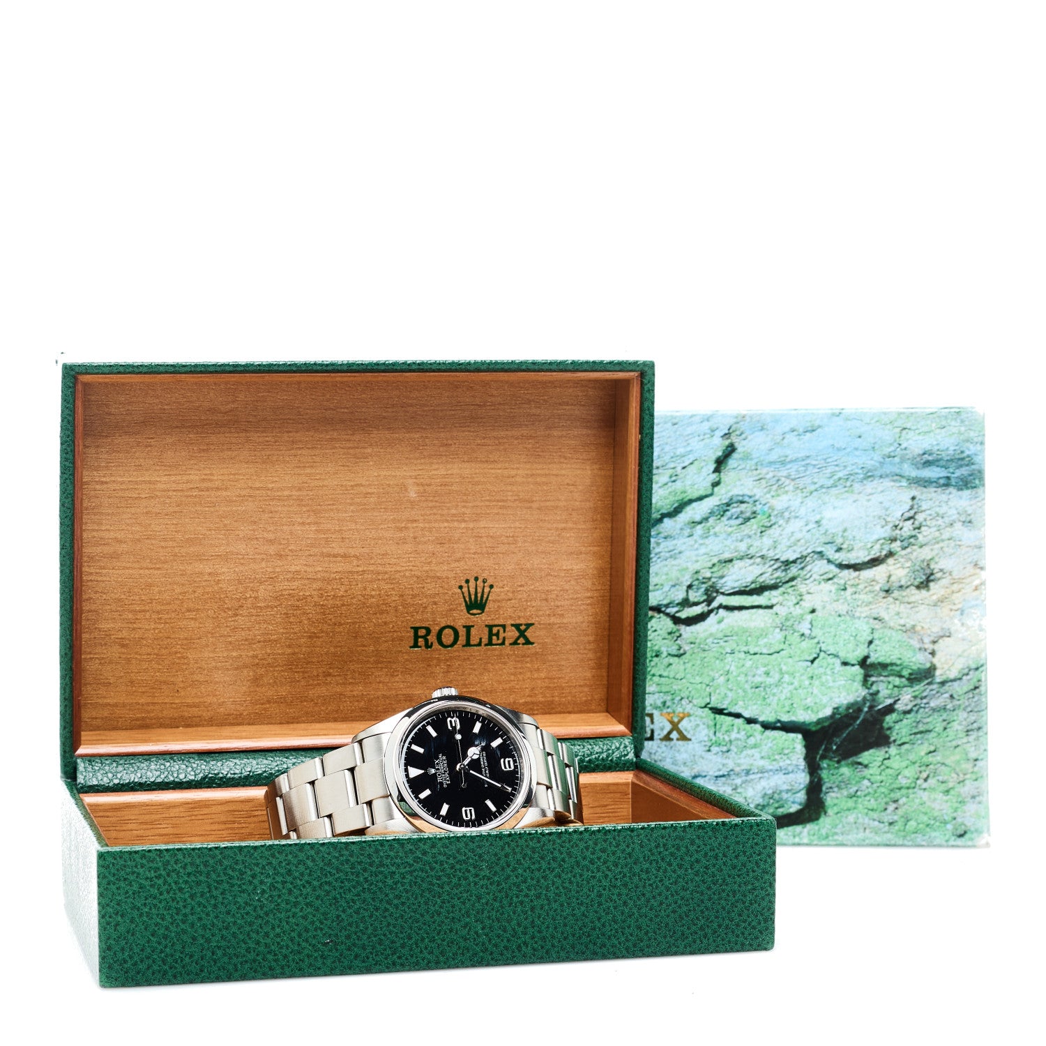 Rolex Stainless Steel 39mm Oyster Perpetual Explorer Watch Black 114270 5 of 5