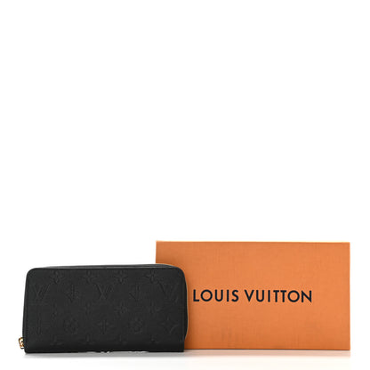 Louis Vuitton Empreinte Zippy Wallet Black 8 of 8
