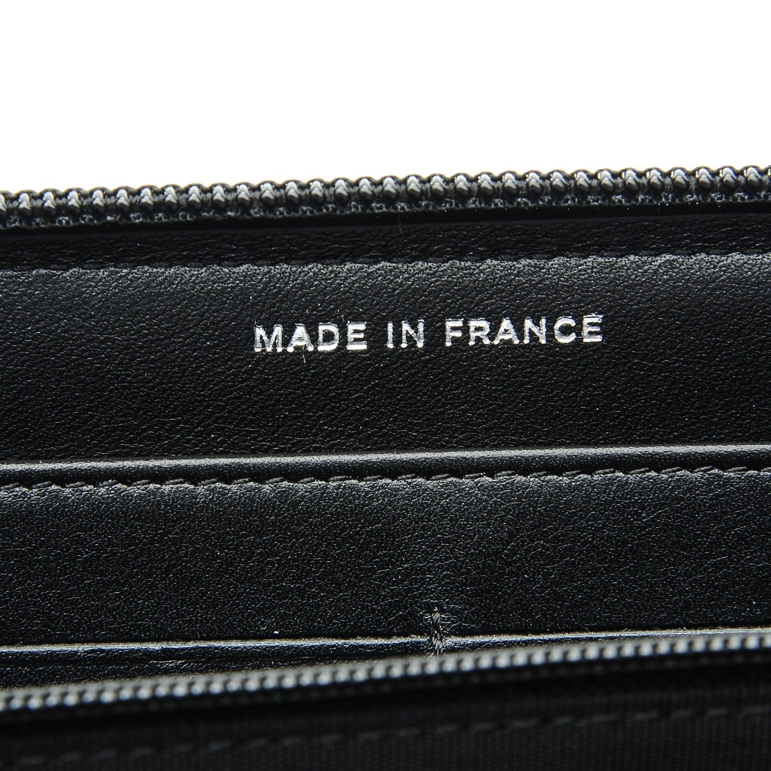 Chanel Patent Large Gusset CC Zip Wallet Black 7 of 9