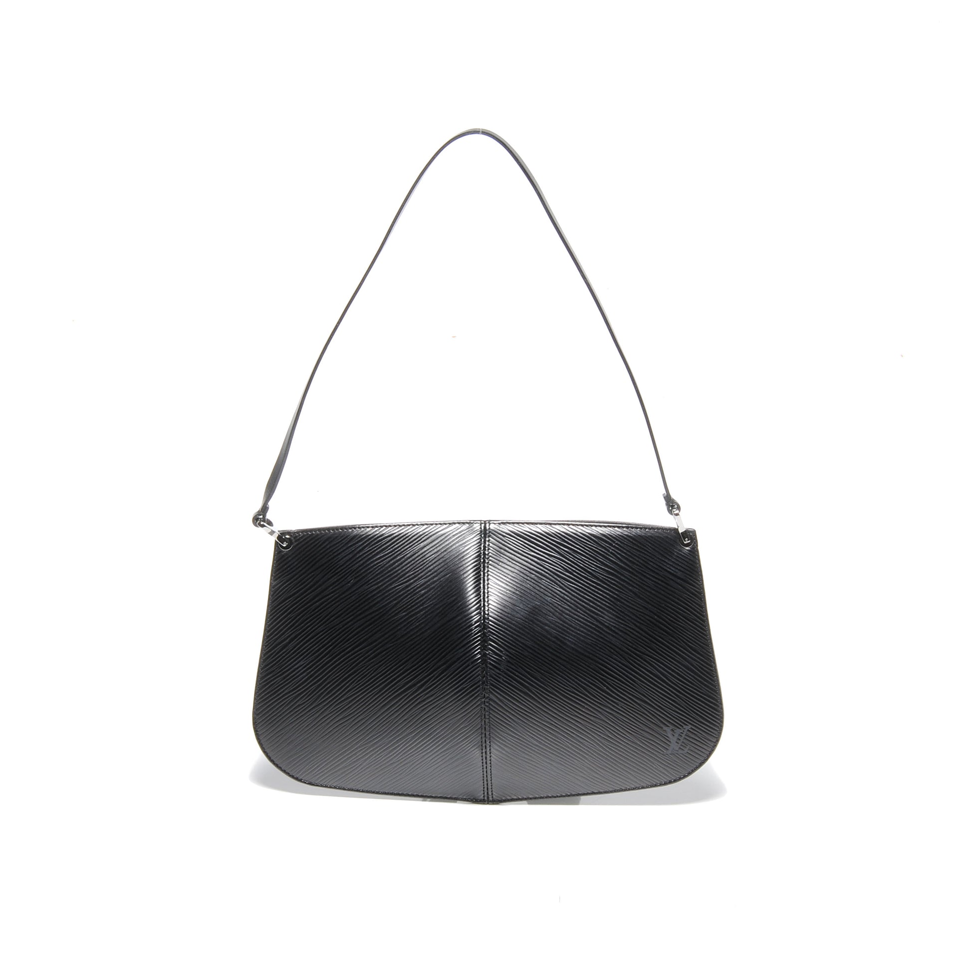Louis Vuitton Epi Demi Lune Pochette Black 1 of 7