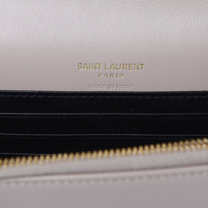 Saint Laurent Smooth Calfskin Monogram Kate Belt Bag Natural 6 of 8