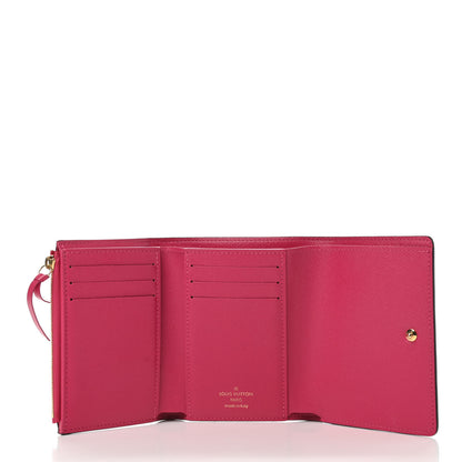 Louis Vuitton Monogram 2019 Christmas Animation Victorine Wallet Fuchsia 5 of 7