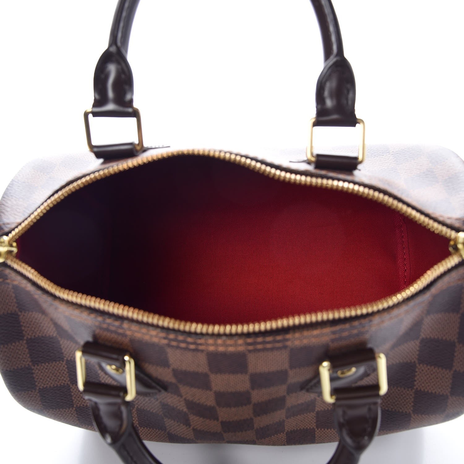 Louis Vuitton Damier Ebene Speedy Bandouliere 25 5 of 7