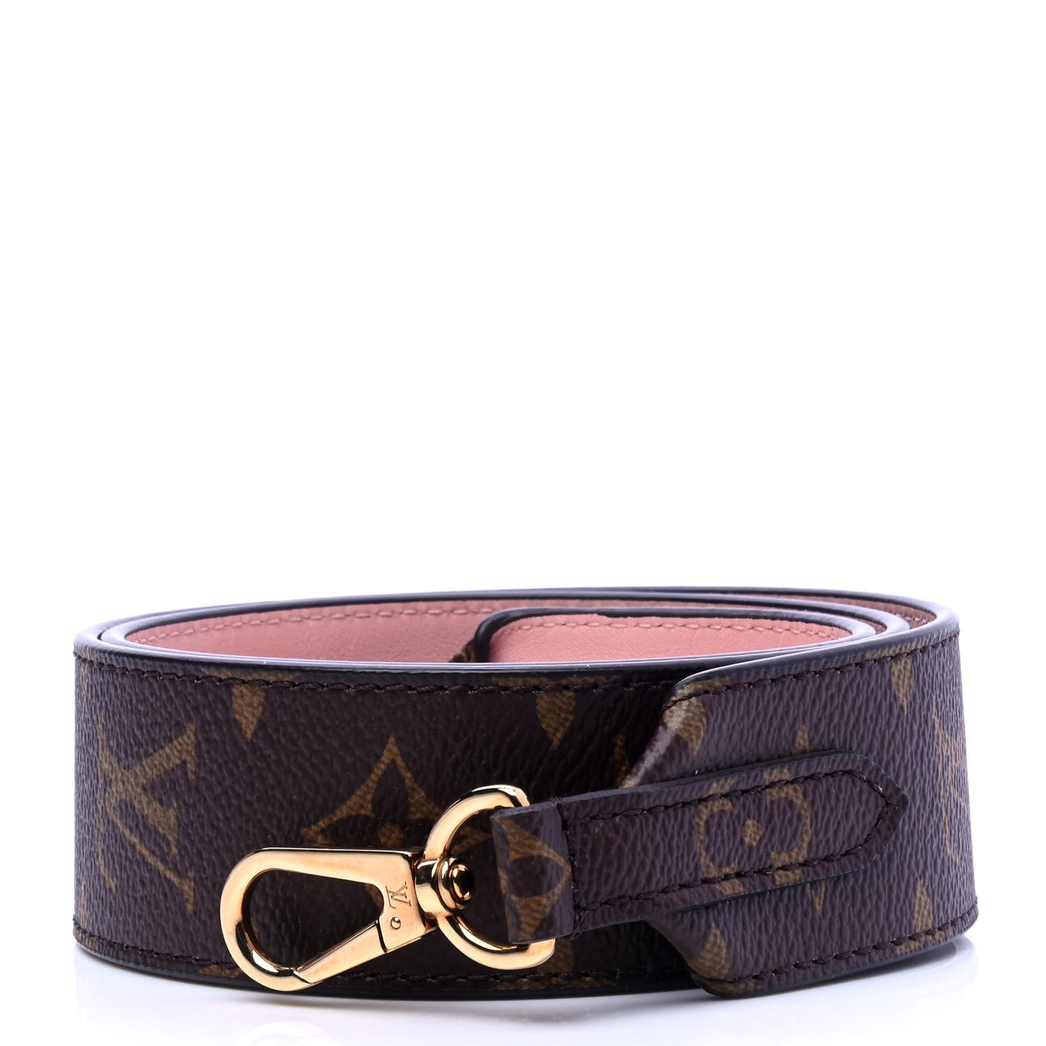 Louis Vuitton Monogram Bandouliere Shoulder Strap Rose Poudre 1 of 5