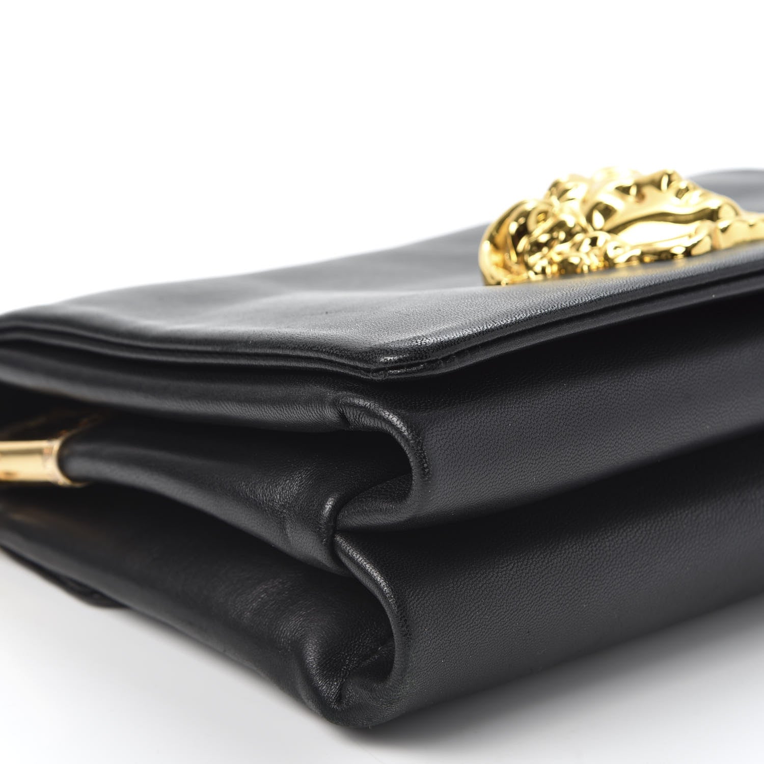 Versace Nappa Palazzo Sultan Shoulder Bag Black 5 of 8