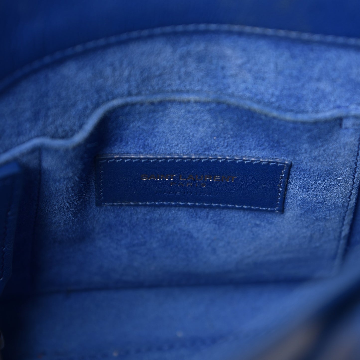 Calfskin Nano Sac De Jour Royal Blue