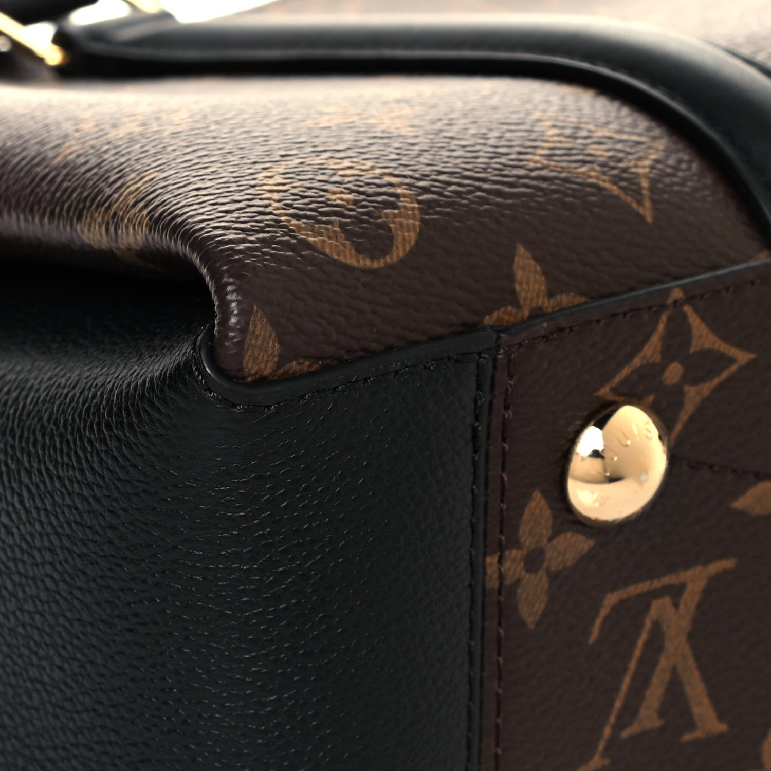 Louis Vuitton Monogram Soufflot BB Black 10 of 11