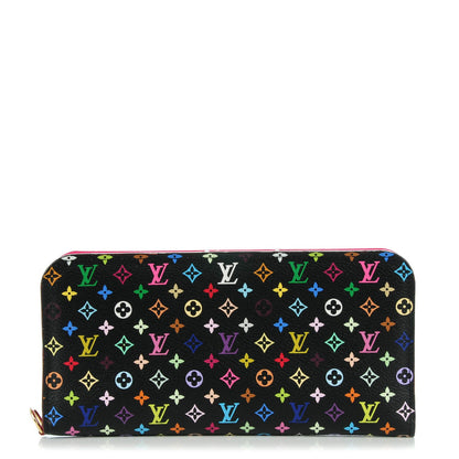 Louis Vuitton Monogram Multicolor Insolite Wallet Black Grenade 1 of 7